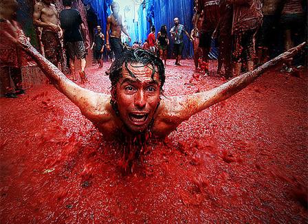 L'histoire du jour: La Tomatina à Buñol, Espagne